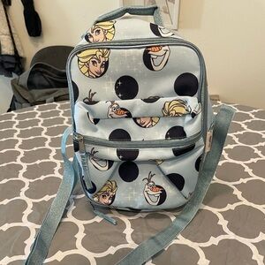 Gap  For Disney Frozen Insulated Lunch Bag Elsa Anna Excellent Condition Olaf